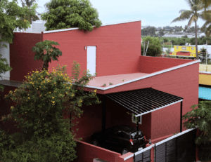 Rumah Tanpa Plafon
