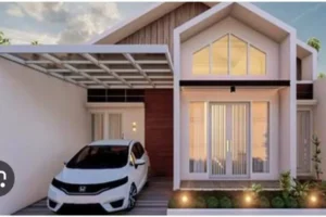 Contoh Desain Rumah Bergarasi Mobil 